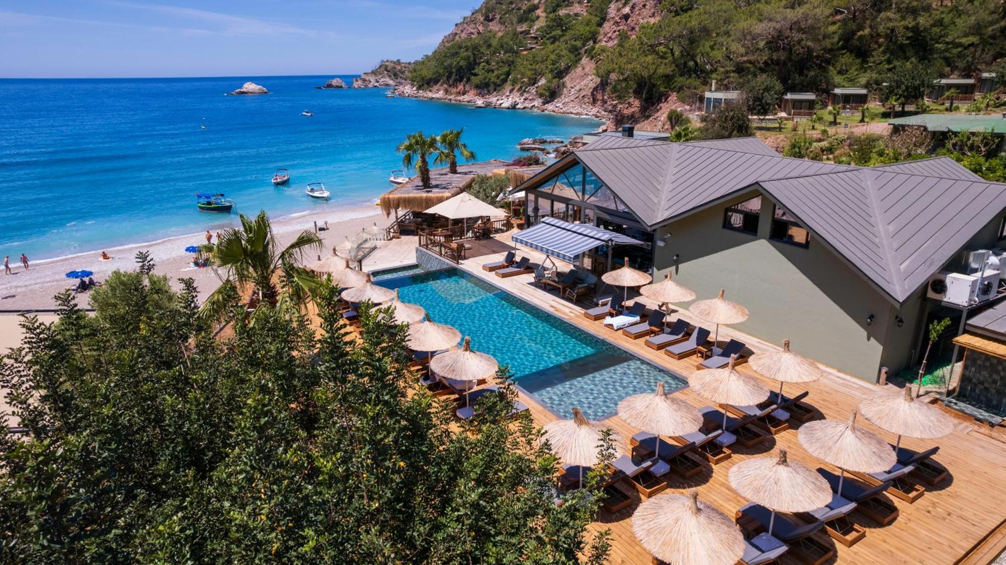 Sea Valley Lodge Faralya Exterior foto